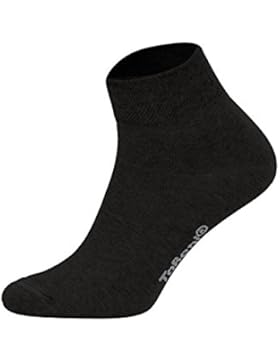 Tobeni 8 Paar Kurzsocken Quarter Socks ohne Gummi für Sie und Ihn - Socken in uni oder farbige Spitze