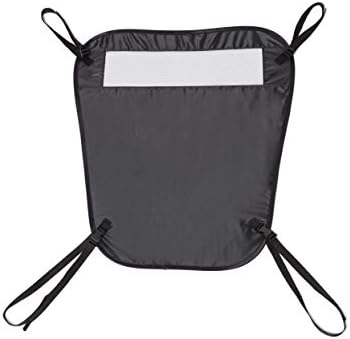 Auto Pet Barrier With 3 Pockets/Organizer, Easy Install Car Pet Barrier, Travel Safety - Black Color By MareLight