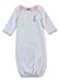 Mud Pie Baby Girl Initial [I] Sleep Gown 0-3M by Mud Pie