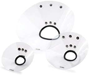 KVP Saf-T-Shield Recovery Collar for Felines and Lab Animals, Fits 5.25" to 7" Neck/12" Diameter