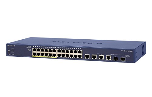 NETGEAR FS728TLP-100EUS ProSAFE (24-Port Fast Ethernet Smart Managed Switches with POE and 4 Gigabit Uplinks) - 3