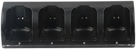 Uniway CT04 REMOTE CHARGER For WII + 4 BATTERIES-Black