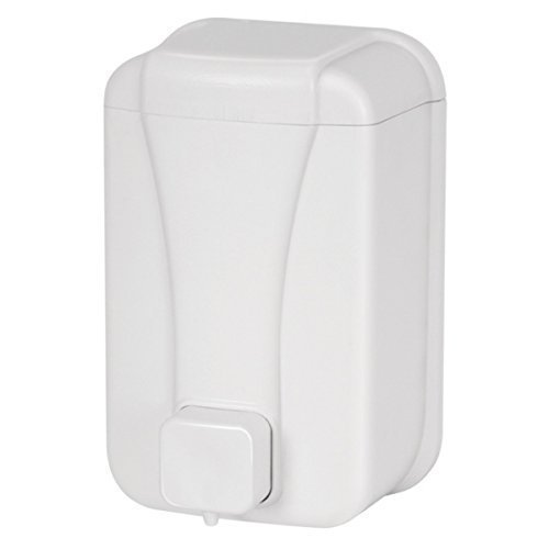 Seifenspender Wall 500 ml weiss, aus Kunststoff für flüssig Seife