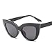 Produktbild CCGSDJ Cat Eye Frauen Sonnenbrille Getönte Farbe Linse Männer Vintage Geformte Sonnenbrille Weibliche Brillen Schwarze Sonnenbrille