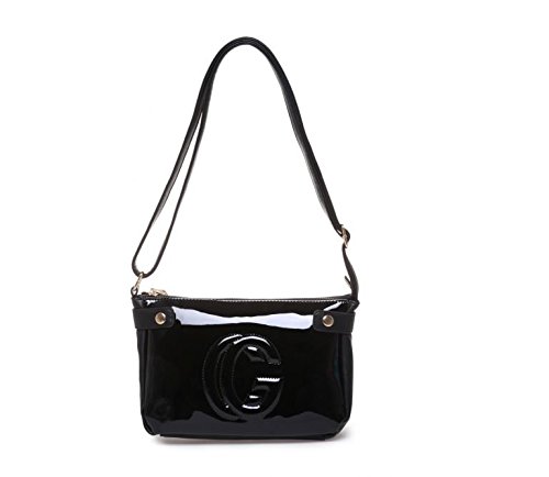 Preisvergleich Produktbild Gallantry , Damen Umhängetasche schwarz schwarz