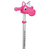 Resistente y ligero Globber- Unicornio Rosa Accesorio Patinete, (527-110)