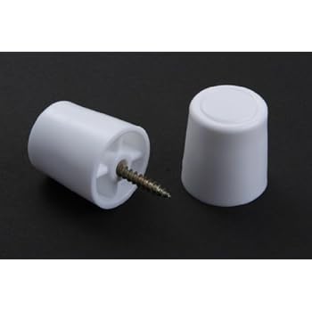 Türstopper Standard TSB 2040 GR, Weiß, Kunststoff, Durchmesser