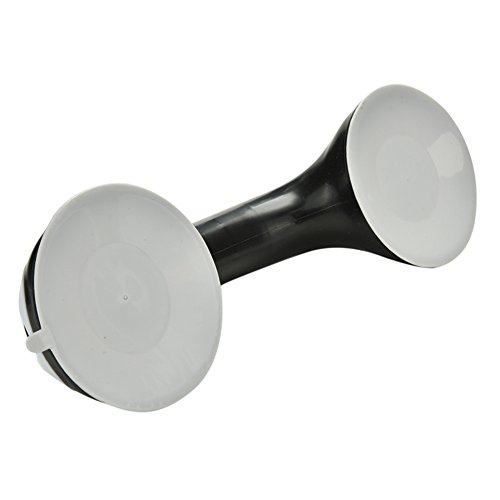 Haltegriff mit Saugnäpfen,, tragbar Unterstützung Grip Haltegriff, Sicherer Starke Sucker Helping Griff Hand Grip Handlauf für Kinder Alte Menschen halten Balance Schlafzimmer Badezimmer Zubehör – Schwarz - 8