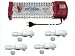 Produktbild EMP ProfiLine Multischalter 17/20 PIU-6 inkl. 4x Venton Rocket Quattro LNB EXL-Q 0.1 db HD-Ready