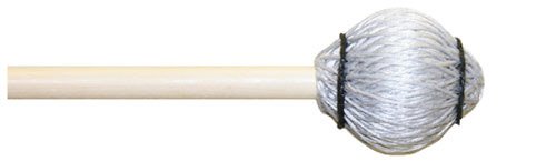 Mike Balter 25b Pro Série Vibe Maillets pour vibraphone Jazz avec poignées de bouleau, Argent