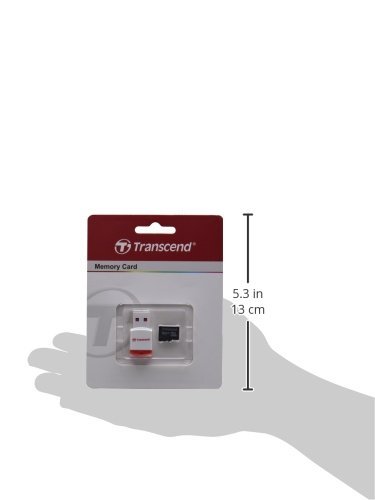 TRANSCEND 32GB microSDHC10 + RDP3 Card Reader - 4