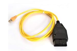 EHONOF Cavo RJ45 Ethernet Enet a OBDII B w m e Cavo sys per interfaccia OBDII di codifica di Serie 2M Compatible F