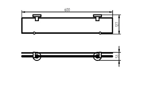 Haceka Kosmos Chrome 1115629, Ablage - 5