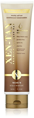 Xen-Tan Moroccan Tan - With Moroccan Oil & Collagen Building Peptides For A Deep Instant Color- 148ml