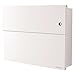 Produktbild Radius Briefkasten Letterman XXL 2 weiss mit LED-Klingel und verdecktem Zeitungsfach - 562 E K, Klingelfarbe:weiss