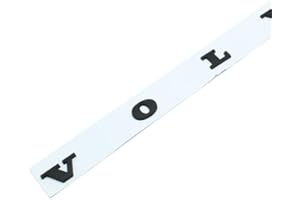 GRFIT Bagagliaio Posteriore per Auto Tronco Distintivo Emblema Logo per Volvo C70 C30 S60 S60L XC90 XC60, Decorazione 3D Lettere Copertura in ABS Etichetta Coda Modifica Esterna,Matte