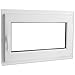Produktbild Festnight 3-in-1 PVC Fenster Drehkippfenster mit Zweifach Verglast Doppelverglasung-Fenster, Linksseitig Griff 1000x700mm