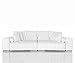 Produktbild DELIFE Couch Marbeya Weiss 285x115 cm Big-Sofa Couchgarnitur