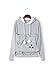Produktbild Swallowuk Damen Hoodies Haustier Katze Hund Känguru Beutel Kapuzenpullover Pullover mit Tasche Langarm Sweatshirt Winter Herbst Tops (4XL, Grau)