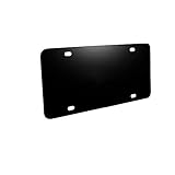 DURABLE: Dieses außergewöhnliche Qualität Kfz-Kennzeichen ist sehr haltbar, dass sie nicht rosten, korrodieren oder verblassen.