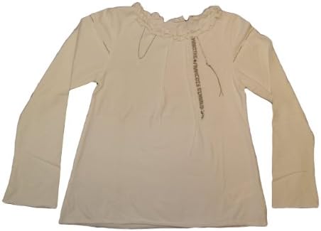Francois Girbaud. Girls Long Sleeve T- Shirt in Cream/Beige Age 8 Years