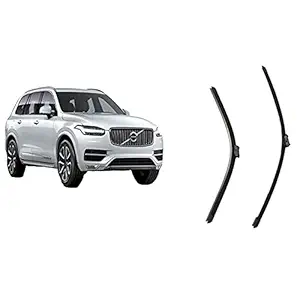 Oshotto Frameless (O.E.M Type) Wiper Blades Compatible with Volvo XC90 Old - 2005-2014 (24