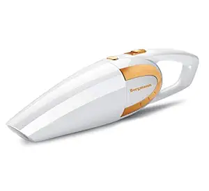 Bergmann Stunner Car Vacuum Cleaner with Stainless Steel HEPA Filter (White)