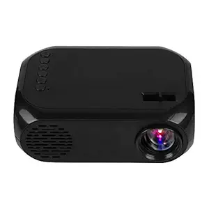 Heayzoki Mini Projector,2'' Portable Video Projector,Home LED Projector,Home Theater Movie Projector,with USB/AV/HDMI HD Interface,Support Memory Card U Disk,Plug and Play(US)