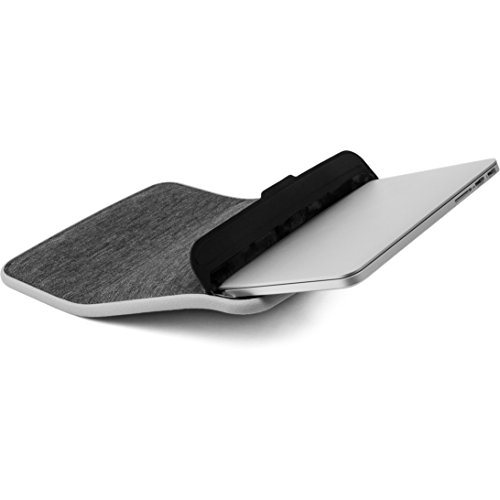 Incase ICON Sleeve Hülle mit TENSAERLITE Bumper für 15″ MacBook Pro Retina – Schwarz Melliert - 5
