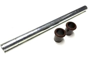 STREETPARTS24 Schwingenachse passend für Kreidler Florett K 54 RS LF RMC | 21,5 cm Länge | 14 mm Durchmesser | Für Mofa & Moped