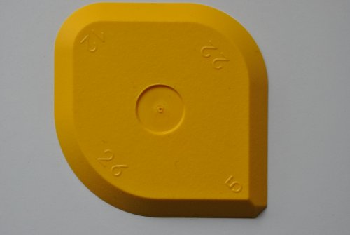 Fugenglätter (gelb) Fugenabzieher, Fugenset, Silikonfuge, Fugenspachtel, Glättspachtel - 4