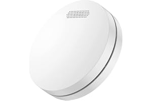 CPVAN Wireless Interlinked Smoke Alarm with 10 Year Battery Life, Interconnected Fire Alarm, Smoke Alarms for Home, EN14604, CE Certified, Low-Battery Alert. 1 Pack