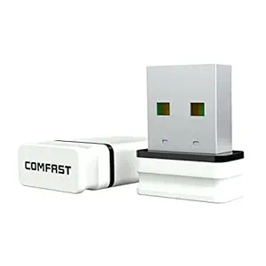 Comfast CF-WU810N 150 Mbps Nano Wireless Wi-Fi I nternet Receiver for Desktop PC Computer & Laptop/Portable Mini USB 2.0 Connector Network Adapter