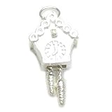 Kuckucksuhr sterling Silber 925-1 x Cuckoos Armbanduhr charms IDBU0062
