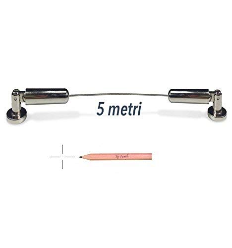 Home Decor Stainless Steel Curtain Tension Wire Pincer Clips Net