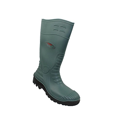 Trucker Gummistiefel S5 SRC Sicherheitsschuhe Arbeitsschuhe Trekkingschuhe Stiefel Grün