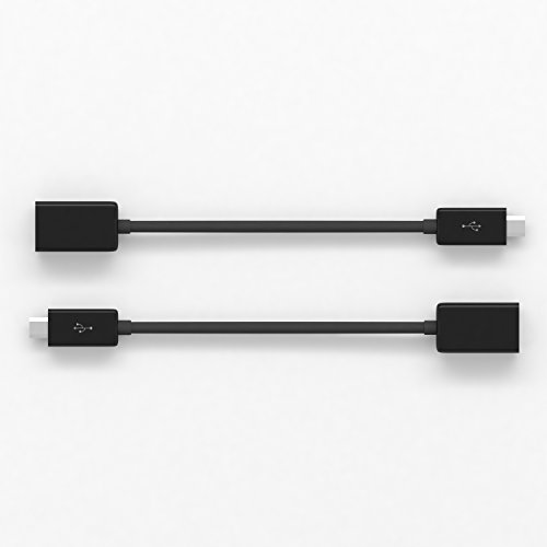 esorio® USB auf Micro USB Adapter Kabel Verlängerung in schwarz - 6