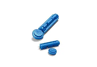 Niscomed Glucometer RBL-100 Round Blood Lancet 100 Pieces ,Round Lancet Needle ,Test Strips With Vital Round Glucometer Lancets Glucometer Lancets