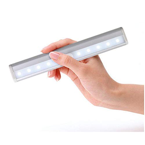 Luces Para Armarios Con Pilas Sensor de Luz Led 10 LED XAGOO Portátil Sin Cable palo en Cualquier Sitio(2 piezas)
