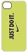 Produktbild Nike Handy-Cover "Just do it Soft Case" für Apple iPhone 5/5s, Neongelb/Schwarz