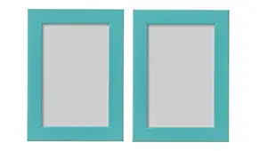 Digital Shoppy IKEA Frame, Light Blue, 10x15 cm (4x6) - Pack of (2)