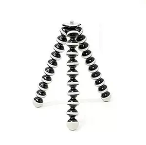 Brain Freezer Flexible Octopus Style Mini Tripod Stand Compatible with Gopro Hero 8/7/6/5, DJI Osmo Action, Sjcam Sj6, Sj7, Sj5000, Yi and All Action Cameras