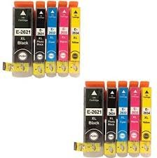 Premier Druckerpatronen, Ersatz für Epson Expression Premium XP-510 XP-520 XP-600 XP-605 XP-610 XP-615 XP-620 XP-625 XP-700 XP-710 XP-720 XP-800 XP-82-Drucker 26XL, 10 Stück
