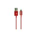 Produktbild Energizer LCAEHUSYIPRD2 Lightning Connector Datenkabel für Apple iPhone 5 rot