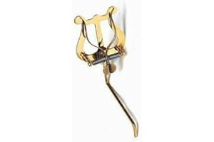 ARNOLD STÖLZEL Marschgabel Riedl 313 Saxophon /Tenorhorn / Bariton mittlere Lyra, Messing