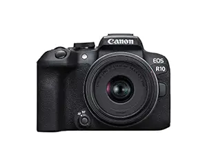 Canon EOS R10 24.2MP Mirrorless Digital Camera with RF-S18-45mm Kit Lens (APS-C Sensor, 23 FPS, Next Gen Auto Focus, Next Level Image Stabilisation, 4K) ? Black