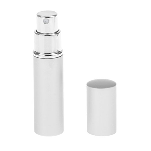 Portable 6 Ml Nachfüllung Leere Flasche Parfümzerstäuber Pumpspray Sprühflasche Pumpe Duft Spray – Silber - 7