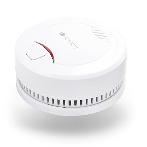 Preisvergleich Produktbild Rauchmelder, Vontox Brandmelder Fotoelektrischer Rauchwarnmelder (1er-Set)