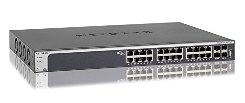 détail Netgear XS728T-100NES Smart Switch 10 Gigabit Prosafe 24 Ports 10 Gigabit RJ45 + 4 Ports 10 Gigabit Fibre SFP+