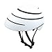 Produktbild CXQBYNN Klapprad, Klapphelm Tragbare männliche Stadt des Fahrradsturzhelms pendelnde Balance Roller-Sicherheitshutfrau (Color : White)